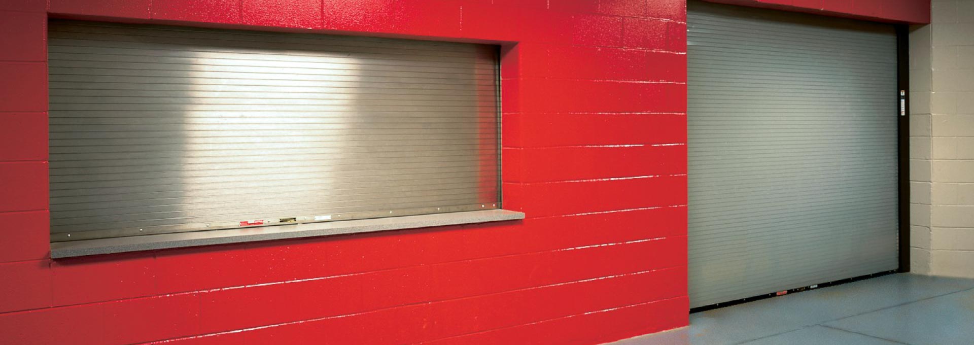 Wide array of rolling steel doors to demanding fire-safety standards and discerning aesthetic requirements